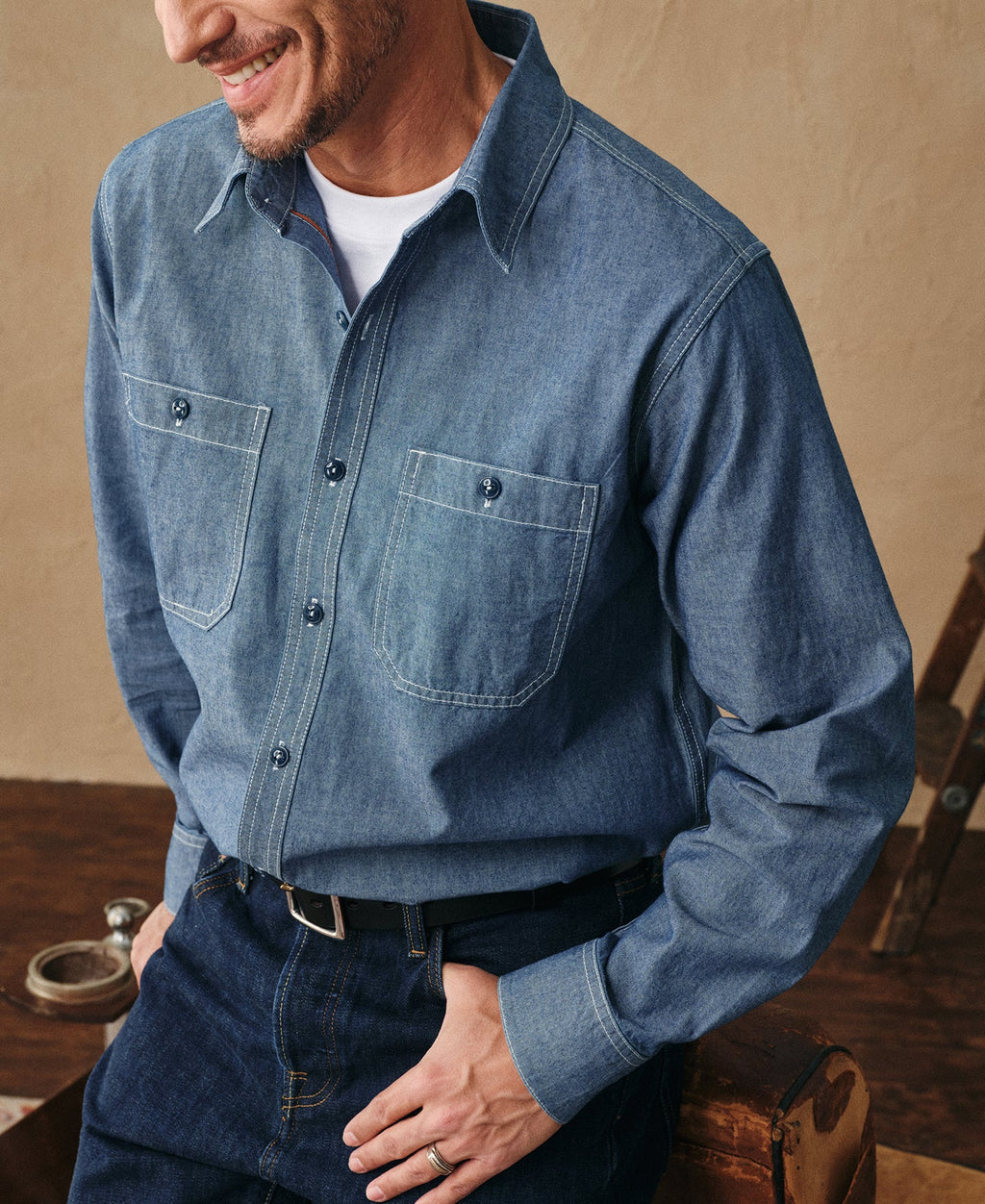 Military Chambray Workshirt