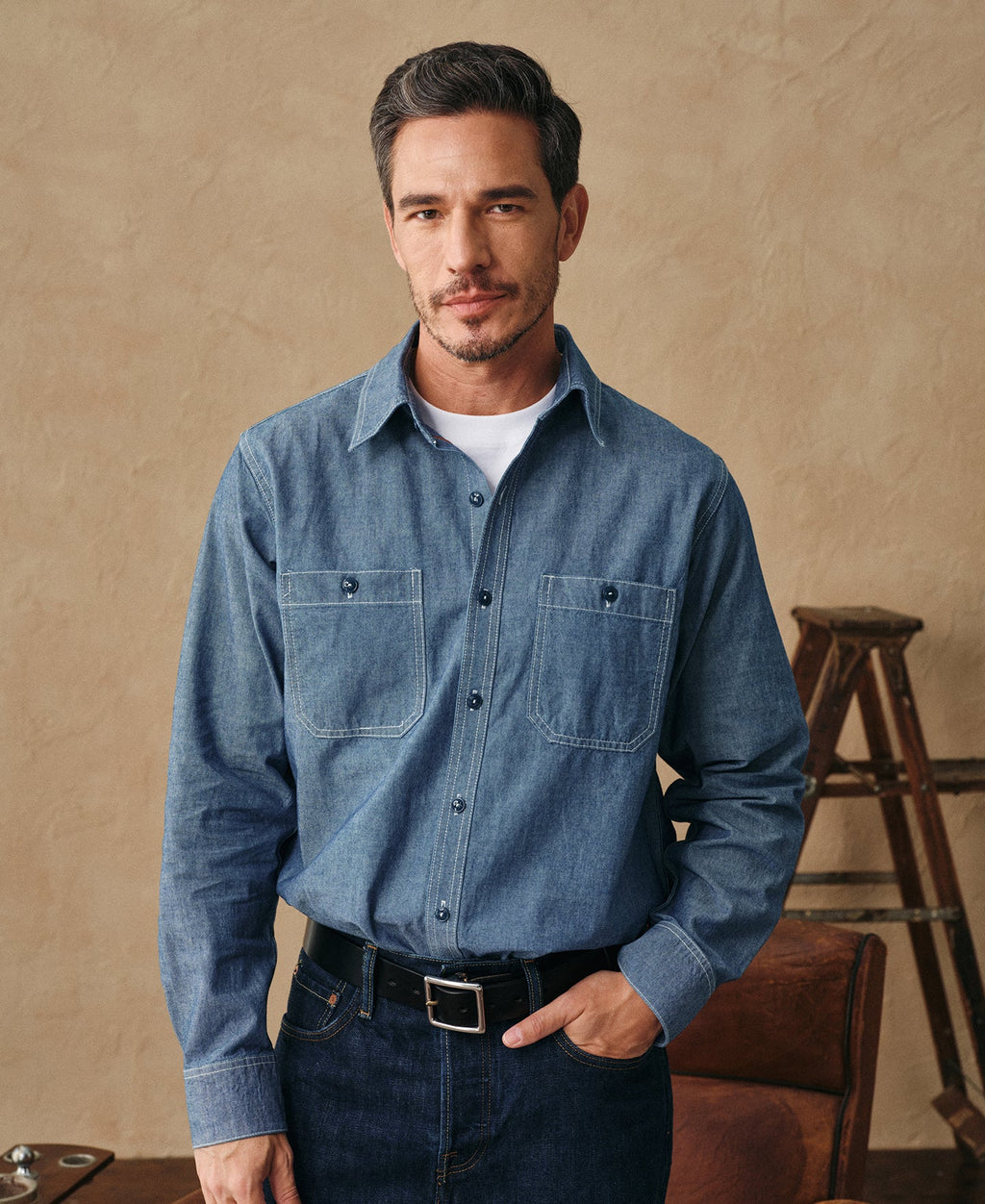 Military Chambray Workshirt