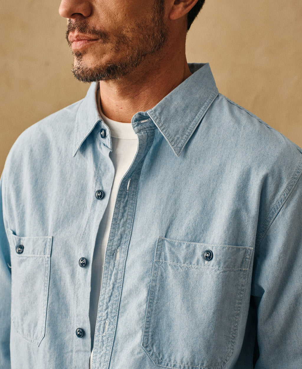 Military Wash Chambray Workshirt