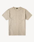 Classic Fit Loopwheel Slub Cotton Pocket T-Shirt