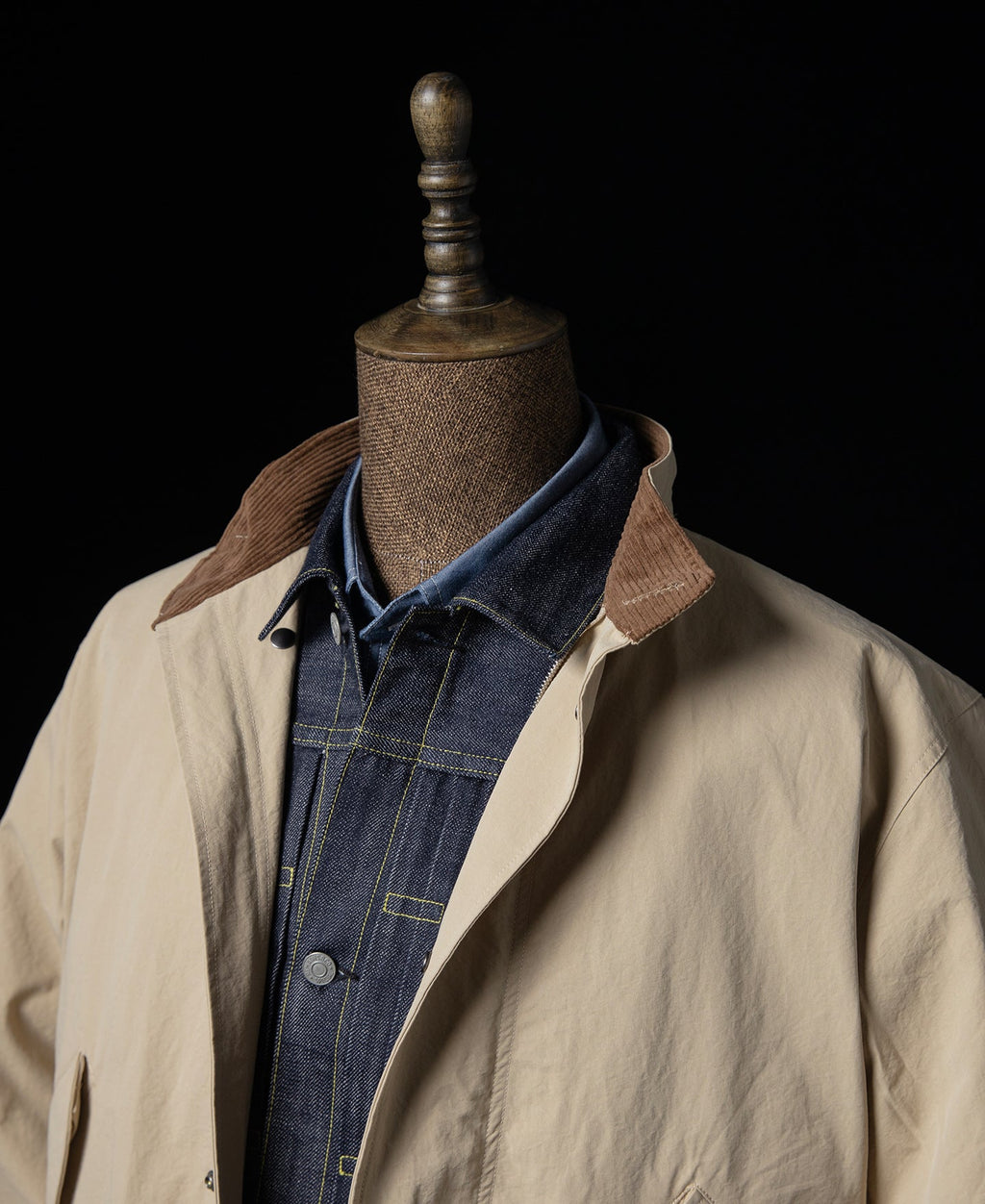 M-65 Salt Shrinkage Poplin Short Parka