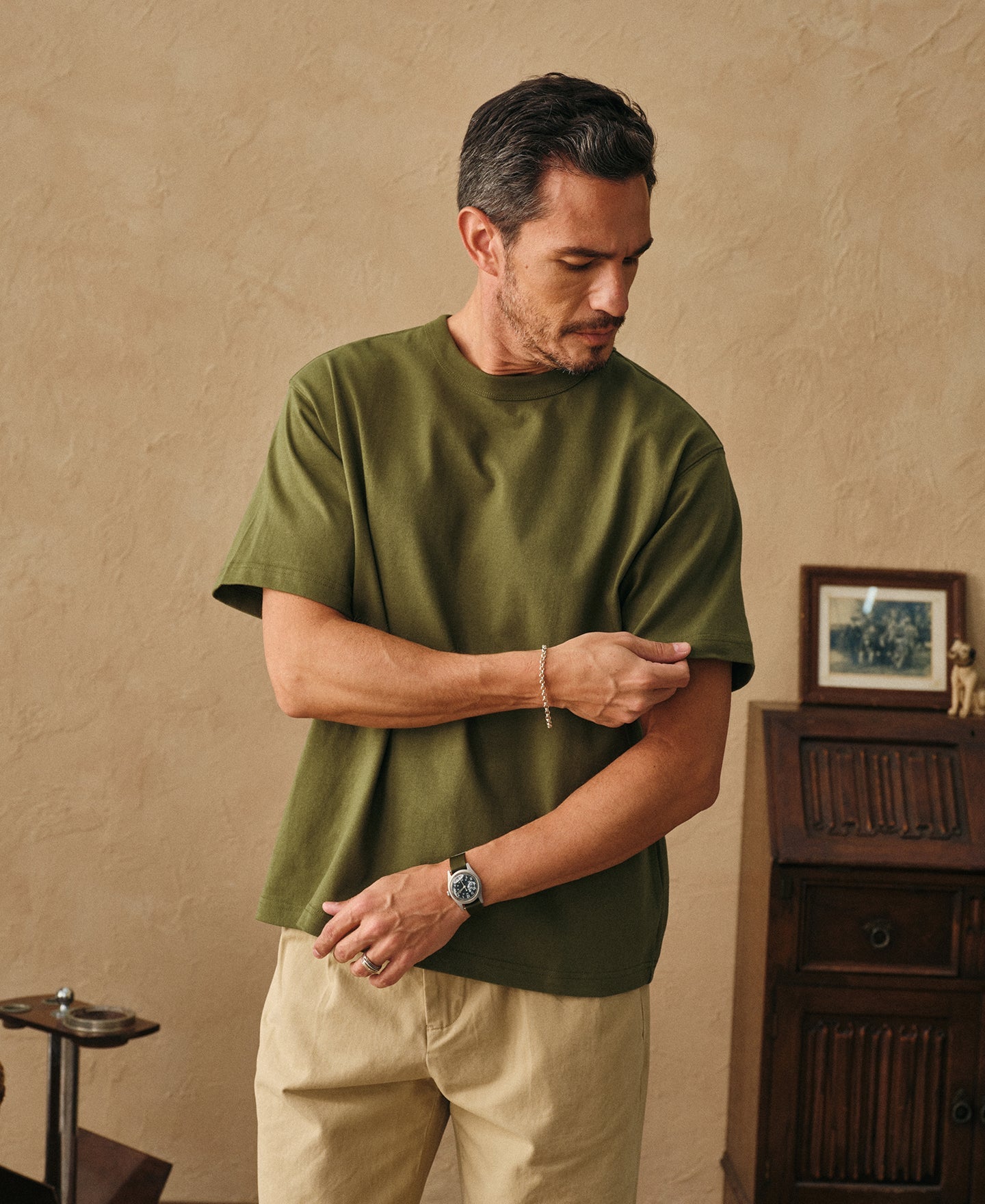 1990s Heavyweight Cotton Jersey Boxy T-Shirt