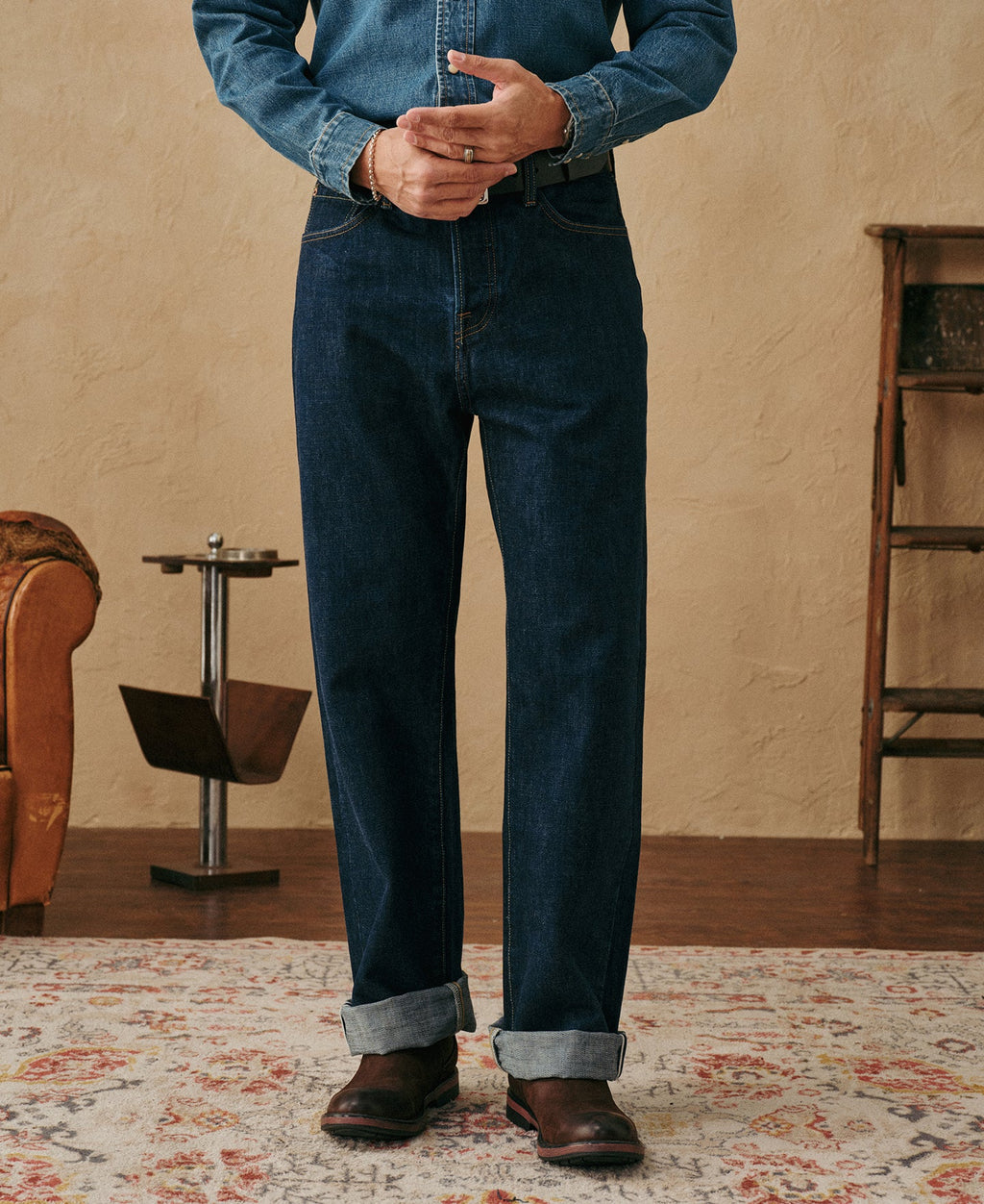 1955 Classic Biker Selvedge Denim Jeans