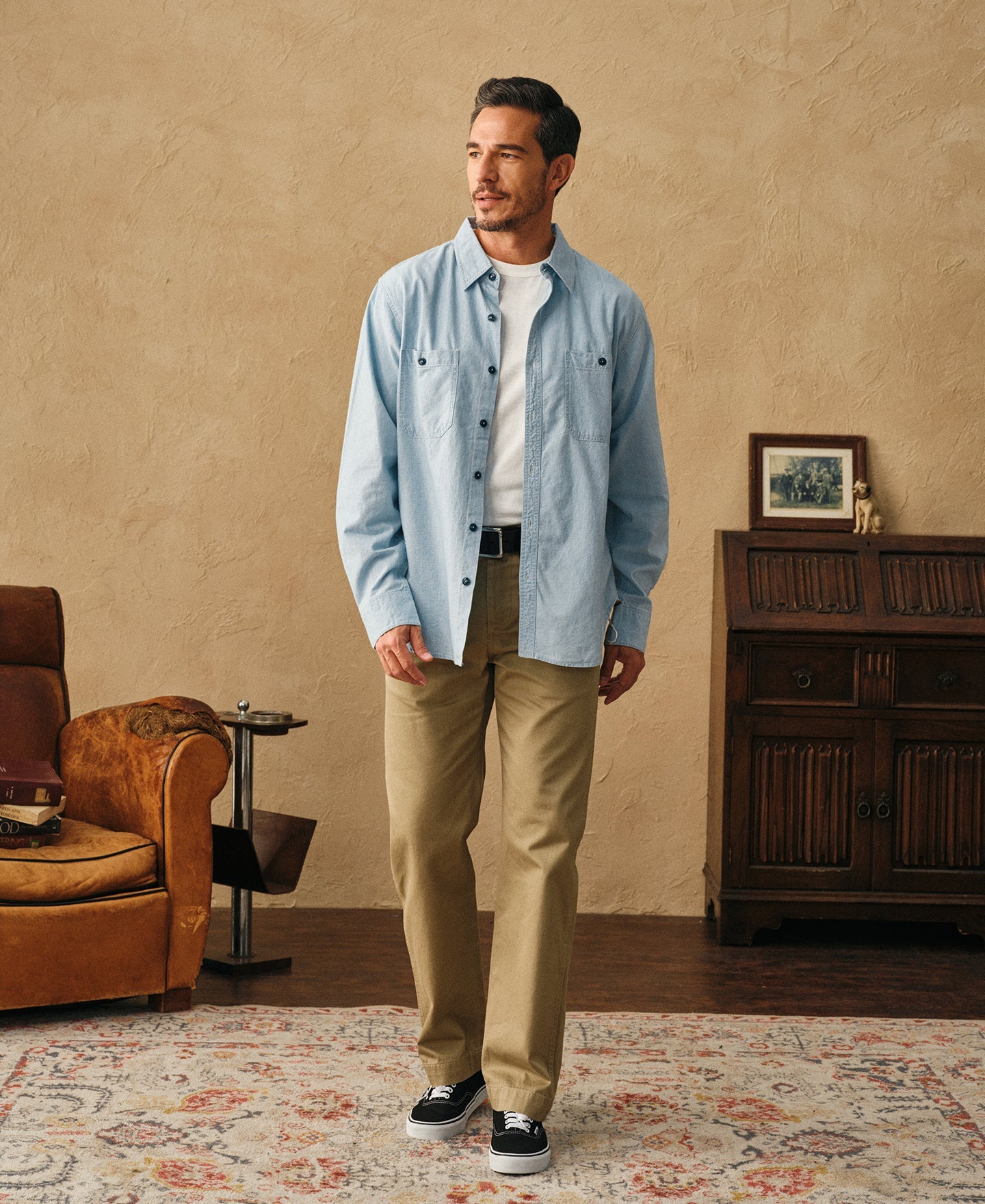 Military Wash Chambray Workshirt
