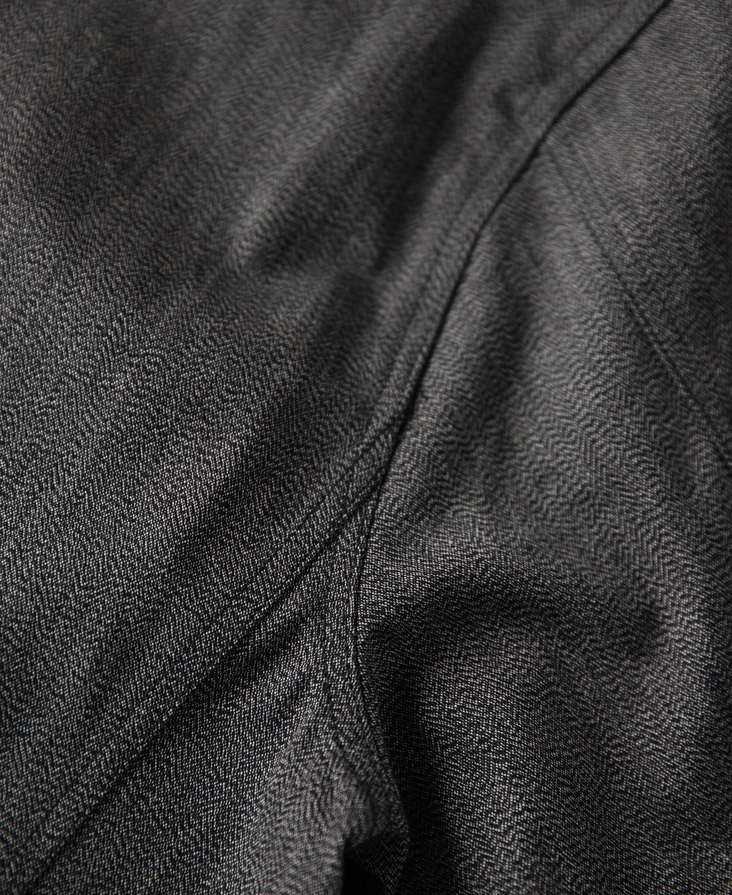 Black Chambray Work Jacket