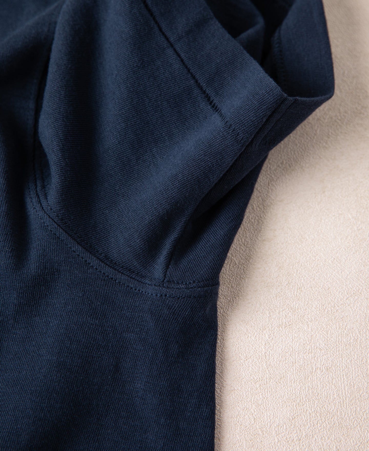 Classic Fit Loopwheel Slub Cotton Pocket T-Shirt