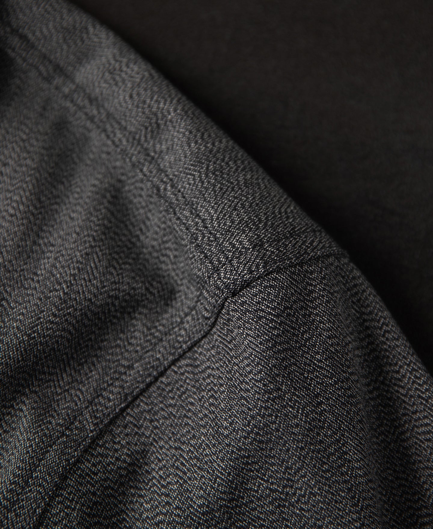 Black Chambray Work Jacket