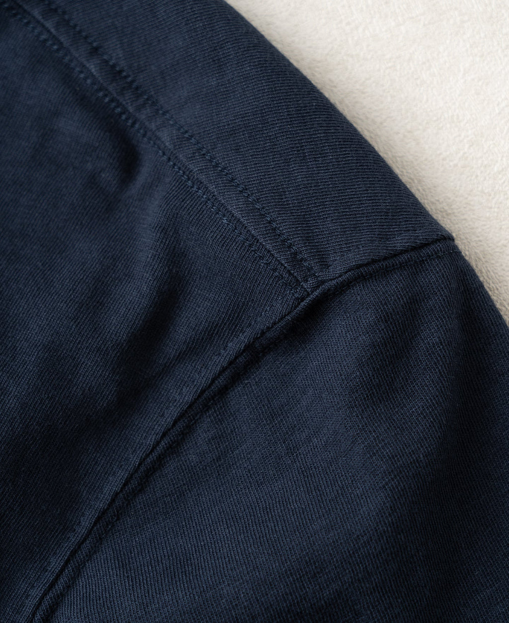 Classic Fit Loopwheel Slub Cotton T-Shirt
