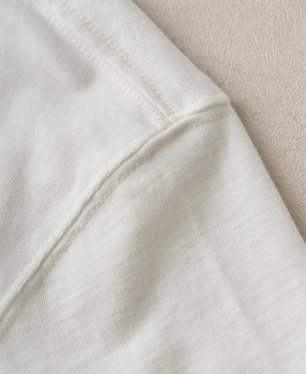 Classic Fit Loopwheel Slub Cotton T-Shirt