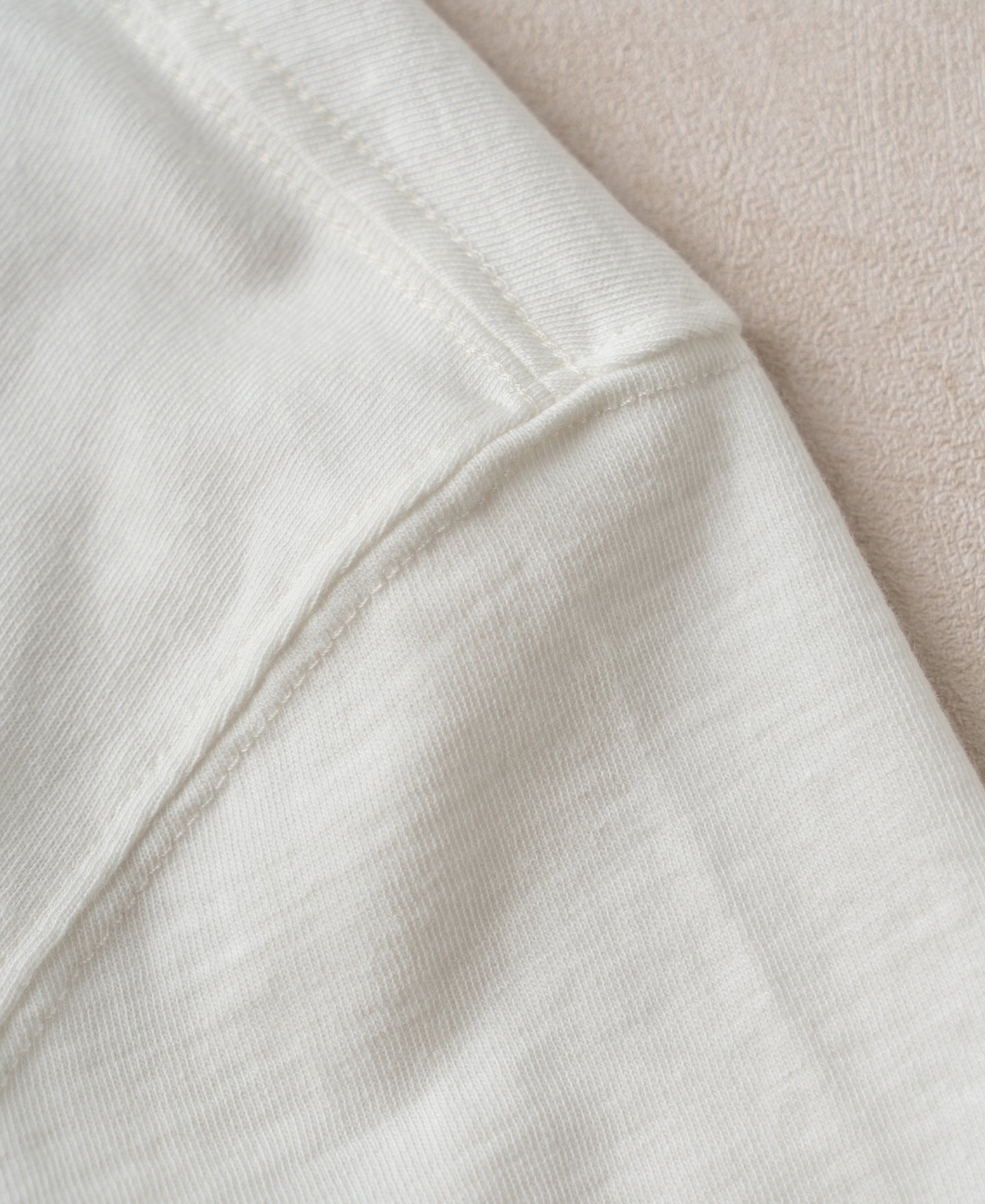 Classic Fit Loopwheel Slub Cotton T-Shirt