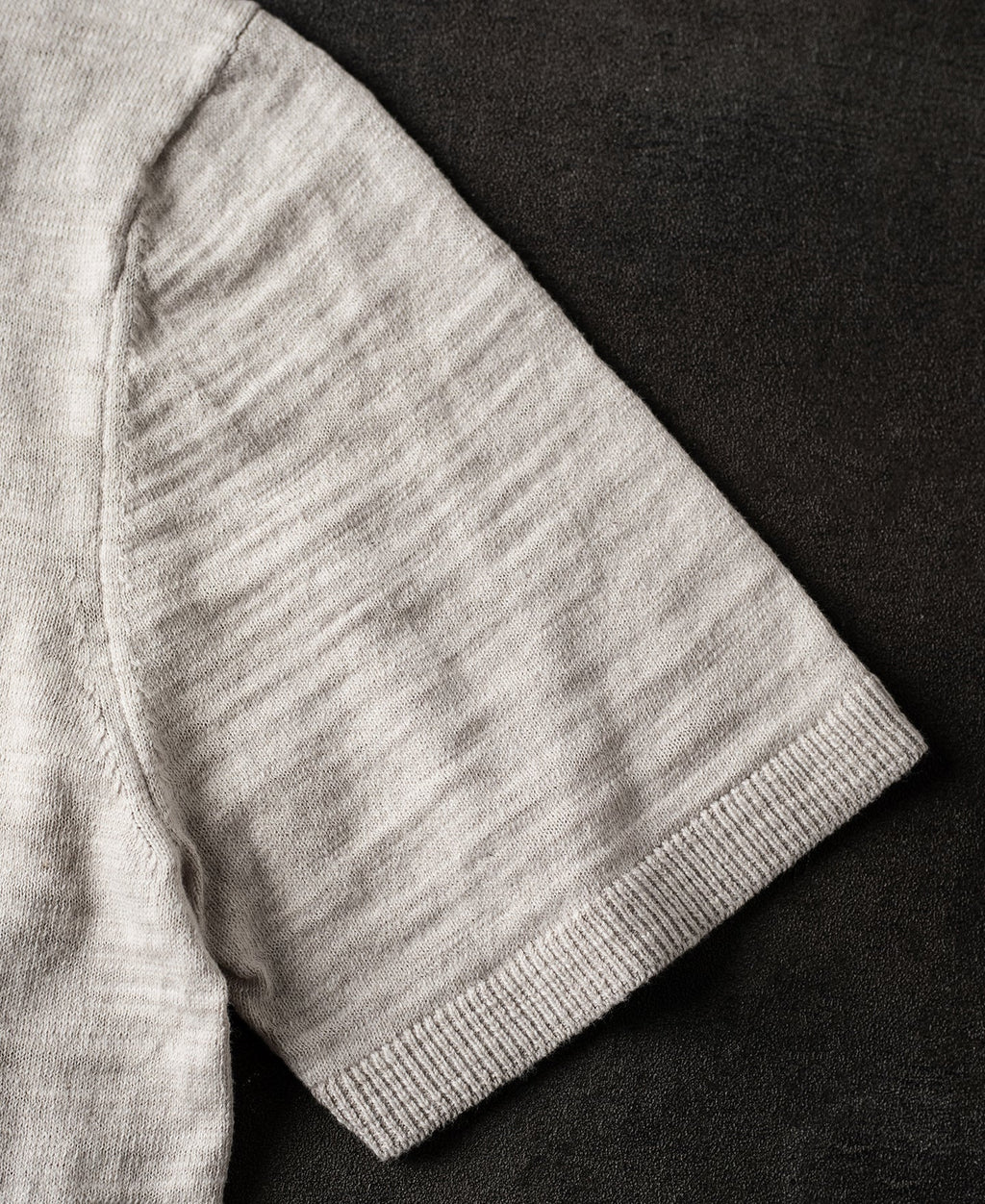 Lightweight Slub Cotton Knit Polo