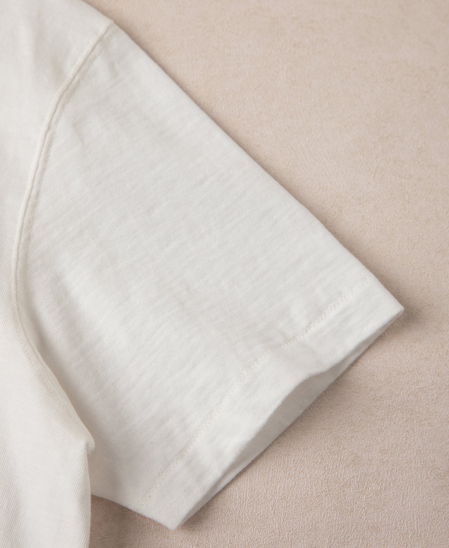 Classic Fit Loopwheel Slub Cotton Pocket T-Shirt