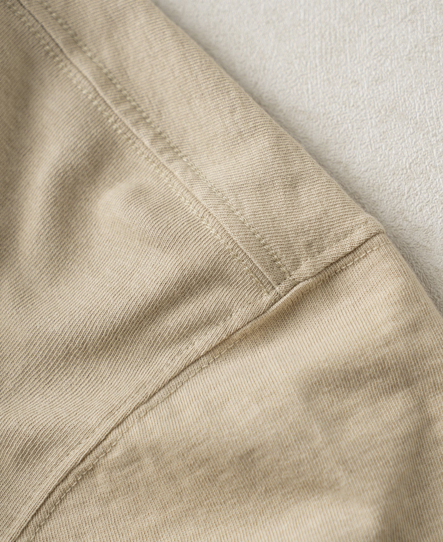 Classic Fit Loopwheel Slub Cotton T-Shirt