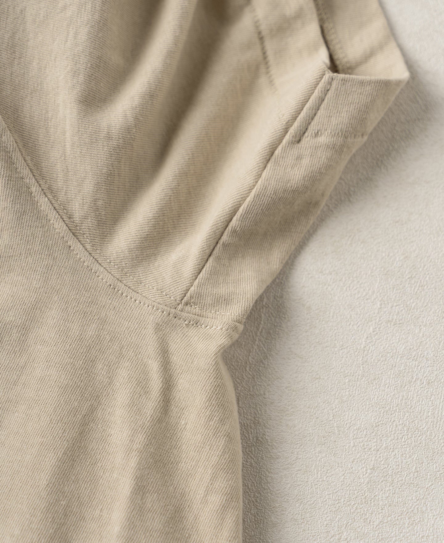 Classic Fit Loopwheel Slub Cotton Pocket T-Shirt