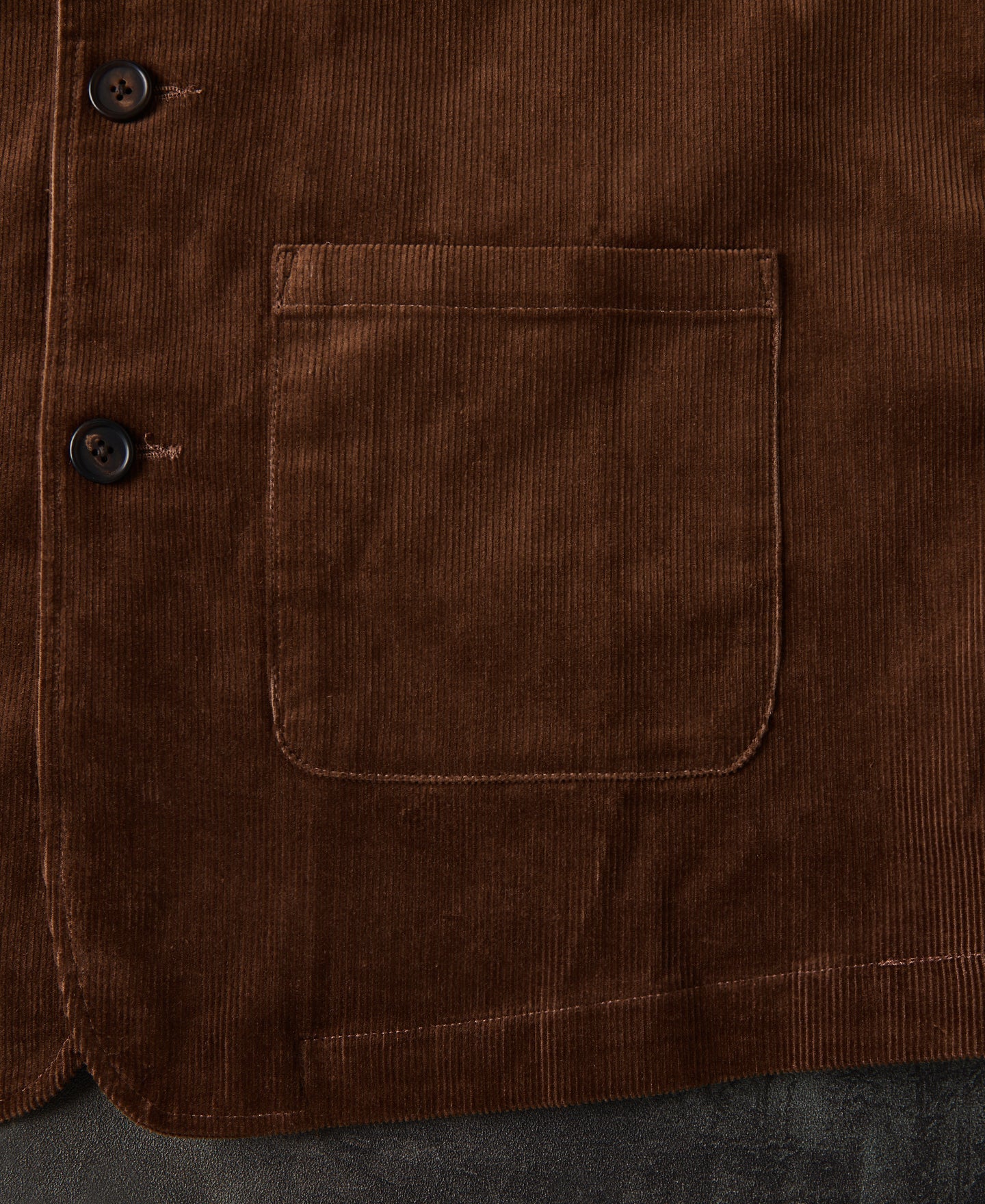 1940s French Corduroy Chore Coat