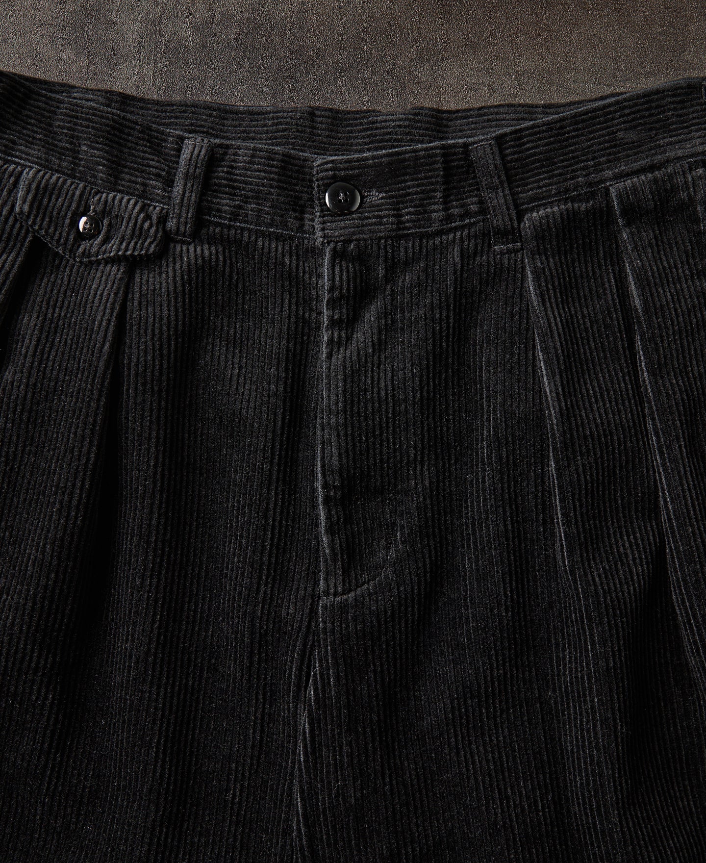 1960s Double Pleated Corduroy Trousers
